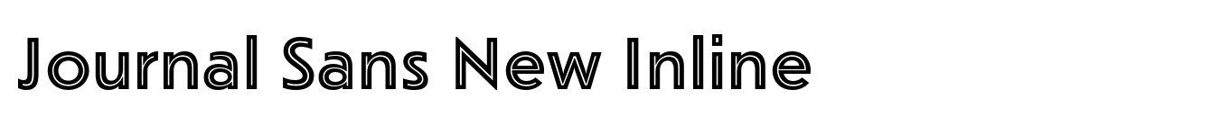 Journal Sans New Inline image